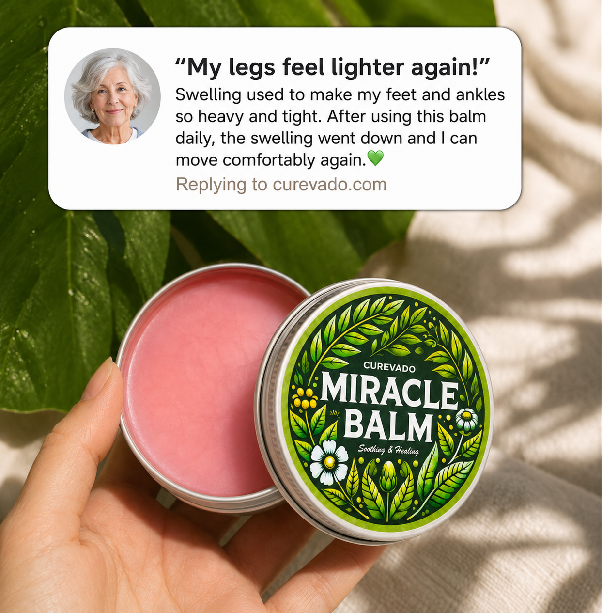 The Curevado Miracle Balm™ Herbal Powerhouse